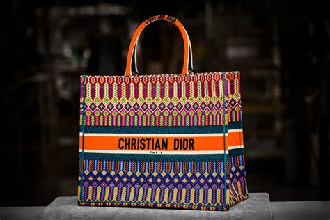 dior personalized tote.